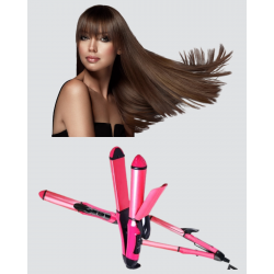 Mey İthalat® Dereceli Seramik Saç Düzleştirici – 5 Isı Seviyesi, 200°C Maksimum Sıcaklık