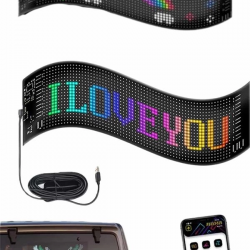 Mey İthalat® Digital Araba Yazısı Ekran Matrix En Büyük Boy Matrix LED Panel 19*96 pıxel