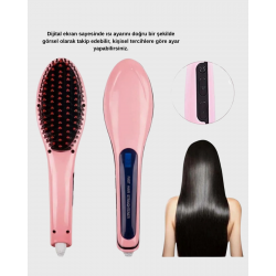 Mey İthalat® Dijital Ekranlı Saç Düzleştirici İyon Teknolojili 80-230°C Ayarlı