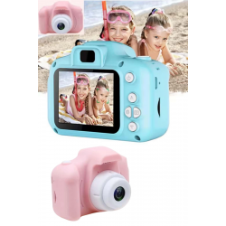 Mey İthalat® Dijital Fotoğraf Makinesi Çocuk Mini 1080p HD Kaliteli Renkli