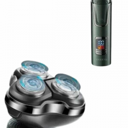 Mey İthalat® Dijital Göstergeli 3 Başlıklı Tıraş Makinesi Islak Kuru Lazer Öncesi Günlük