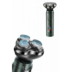 Mey İthalat® Dijital Göstergeli 3 Başlıklı Tıraş Makinesi Islak Kuru Lazer Öncesi Günlük