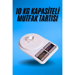 Mey İthalat® Dijital Hassas 10 Kg Mutfak terazisi tartısı LCD Ekran Mutfak Tartısı