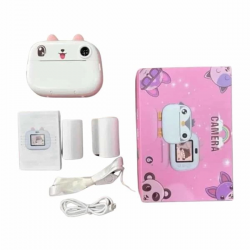 Mey İthalat® Dijital HD Video Kamera Çocuk Fotoğraf Makinesi  Anlık Termal Rulo