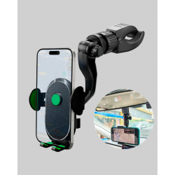 Mey İthalat® Dikiz Aynasına ve Koltuk Başlığına Uyumlu Telefon Tutucu