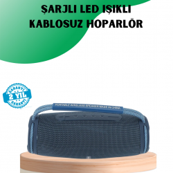 Mey İthalat® Dış Mekan Uyumlu IPX5 Suya Dayanıklı Kablosuz Hoparlör