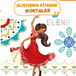 Mey İthalat®  Eğitsel Prenses Elena Alıştırma Kitabım Noktalar