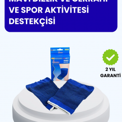 Mey İthalat® Diz Koruyucu Sporcu Bandajı Esnek Sıkı Destekli