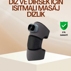 Mey İthalat® Diz ve Dirsek İçin Isıtmalı Masaj Dizlik Aparatı