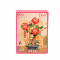 Mey İthalat® DK001 GÜL MODELİ 262 PARÇA BLOCK OYUNCAK