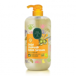 Mey İthalat®   Doğal Zeytinyağlı Bebek Şampuanı 600 ml
