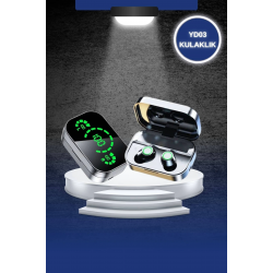 Mey İthalat® Dokunmatik Akıllı Saat Yeni Nesil Kulaklık Kampanyası Bluetooth Bağlantılı ANC Özelliği