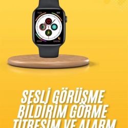 Mey İthalat® Dokunmatik Ekran Akıllı Saat Tema Değiştirme Şık ve Modern Unısex