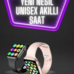 Mey İthalat® Dokunmatik Ekran Akıllı Saat Tema Değiştirme Şık ve Modern Unısex