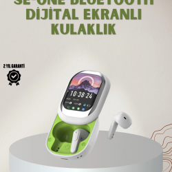 Mey İthalat® Dokunmatik Ekranlı Aktif Gürültü Azaltma Özellikli Kablosuz Kulaklık V5.4