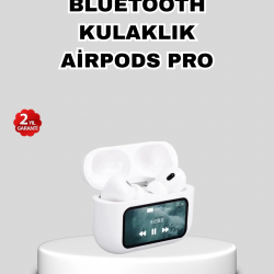 Mey İthalat® Dokunmatik Ekranlı Bluetooth Kulaklık – ANC, Suya Dayanıklı, Powerbank Kutulu