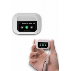 Mey İthalat® Dokunmatik Ekranlı Bluetooth Kulaklık TWS İOS Android Tüm Telefonlara Uyumlu Kulaklık