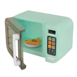 Mey İthalat® Dokunmatik Ekranlı Işıklı ve Sesli Oyuncak Mikrodalga Fırın