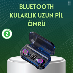 Mey İthalat® Dokunmatik Kontrollü Bluetooth Kulaklık – Gürültü Engelleme Özellikli