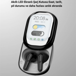 Mey İthalat® Dokunmatik Kontrollü Bluetooth Kulaklık – Pods Fine Uyumlu