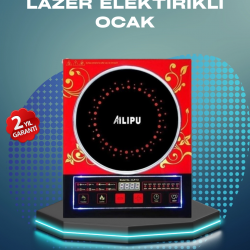 Mey İthalat® Dokunmatik LED Ekranlı İndüksiyon Ocak 8 Fonksiyonlu