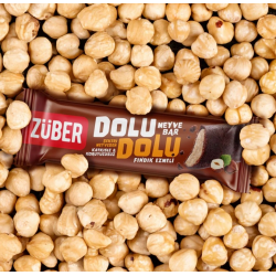 Mey İthalat®   Dolu Dolu Fındık Ezme Meyve Bar 30 Gr