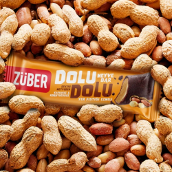 Mey İthalat®   Dolu Dolu Fıstık Ezme Meyve Bar 30 Gr