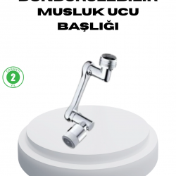 Mey İthalat® Dönebilir Musluk Başlığı – Lavabo Temizliği ve El-Yüz Yıkamada Maksimum Rahatlık