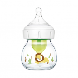 Mey İthalat®   Geniş Ağız Anti Kolik Options+ Cam Biberon 60 ml
