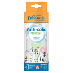 Mey İthalat®   Geniş Ağız PP Antikolik Options Biberon 150 ml Kız