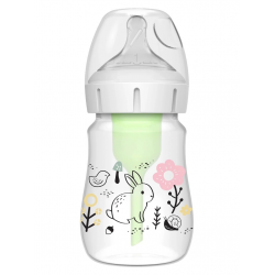 Mey İthalat®   Geniş Ağız PP Antikolik Options Biberon 150 ml Kız