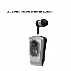 Mey İthalat® DSF 220 Kablosuz Klipsli Bluetooth Kulaklık