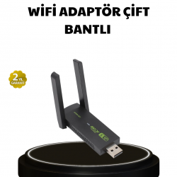 Mey İthalat® Dual Band USB WiFi Adaptör – 1200 Mbps Hız
