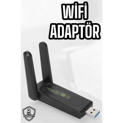 Mey İthalat® Dual Band Wifi Alıcı Adaptör USB 3.0 Destekli