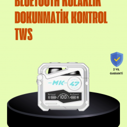 Mey İthalat® Düşük Gecikmeli Kablosuz Kulaklık – Oyun ve Müzik Modu Destekli