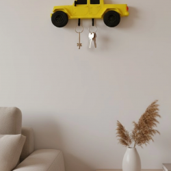 Mey İthalat® Duvara Monte Araba Anahtarlık Dekoratif ve Kullanışlı