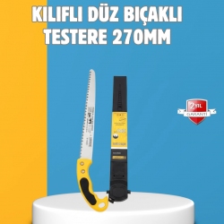 Mey İthalat® Düz Bıçaklı Budama Testeresi Kılıflı Güvenli Tasarım