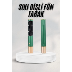 Mey İthalat® Düzleştirici Fırça Saç Düzleştirici Arada Fön Tarak Taşınabilir