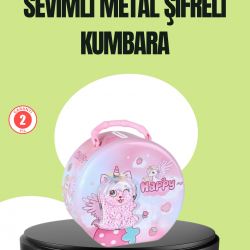 Mey İthalat® Eğitici Çocuk Para Kasası Kişisel Eşya ve Para Saklama