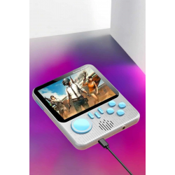 Mey İthalat® El Atarisi 3.5 inç Ekran Çift Konsol 666 Adet Retro Oyun Gamepad