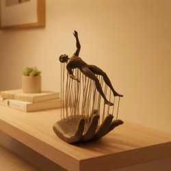 Mey İthalat® EL İNSAN FİGÜRÜ GRİ