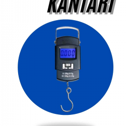 Mey İthalat® El Kantarı Dijital El Terazisi 50 Kg Kapasiteli LCD Ekranlı