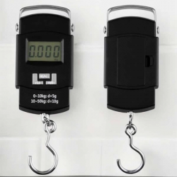 Mey İthalat® El Terazisi Dijital Göstergeli Pilli 50 Kg Ağırlık Ölçer