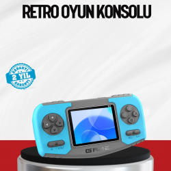 Mey İthalat® El Tipi Retro Oyun Konsolu Çocuklara Özel Portatif Oyun Makinesi