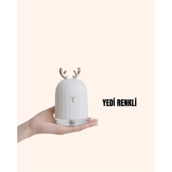 Mey İthalat® El Tipi USB Mini Soğuk Mist Nemlendirici 220 ml Tank