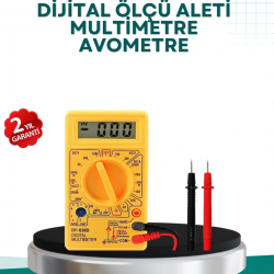 Mey İthalat® Elektrik Ölçüm Cihazı Dijital Multimetre 10 Amper Destekli