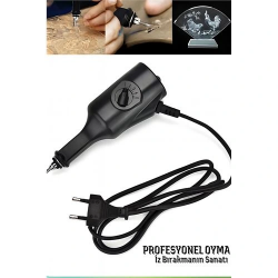 Mey İthalat® Elektrikli Gravür Kalemi – Metal, Cam, Ahşap İçin Profesyonel Oyma Aleti
