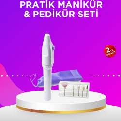 Mey İthalat® Elektrikli Manikür ve Pedikür Matkap Seti – Ayarlanabilir Hız, Ergonomik ve Sessiz