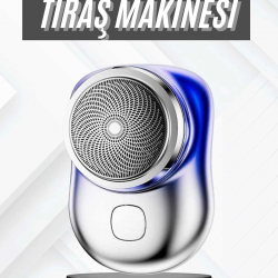 Mey İthalat® Elektrikli Mini Tıraş Makinesi,Taşınabilir USB Şarjlı Kablosuz Tıraş Makinesi