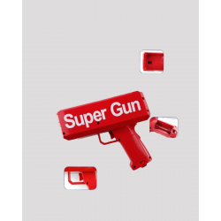 Mey İthalat® Elektrikli Money Gun Oyuncak Parti Tabancası